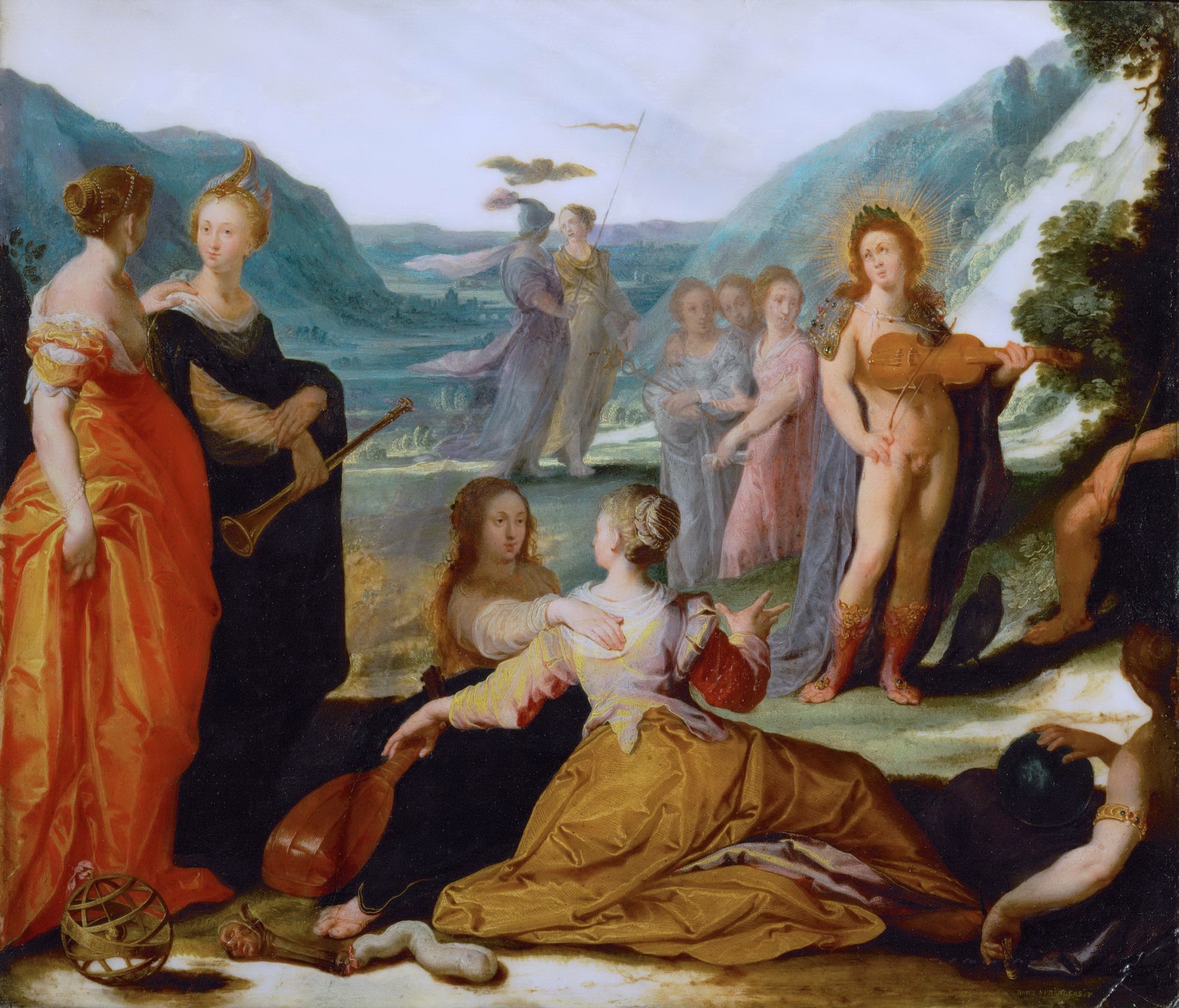 Apollo and the Muses